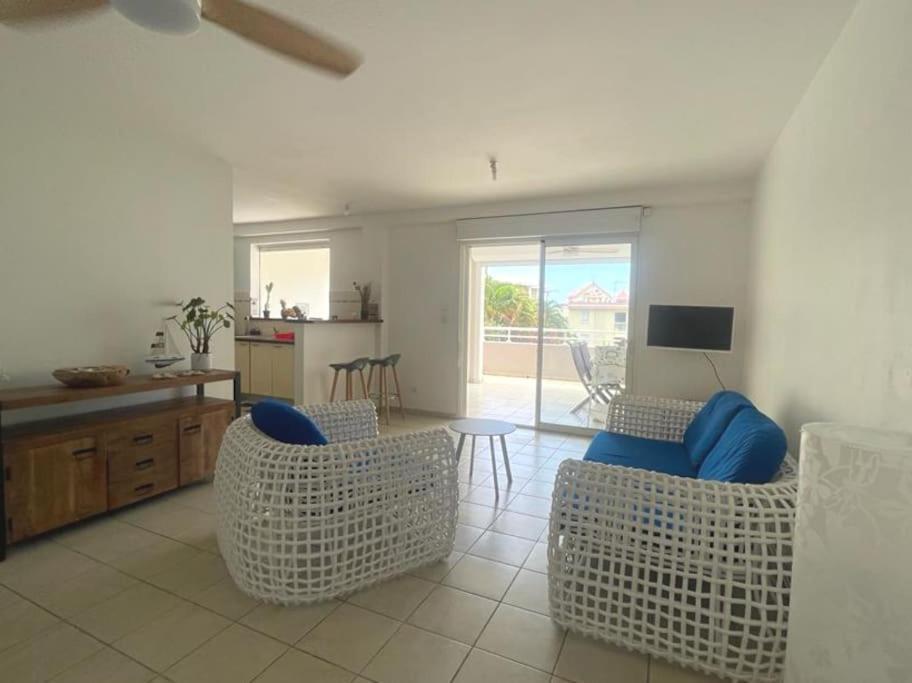 Ferienwohnung Les Terrasses De La Marina Le Marin Exterior foto